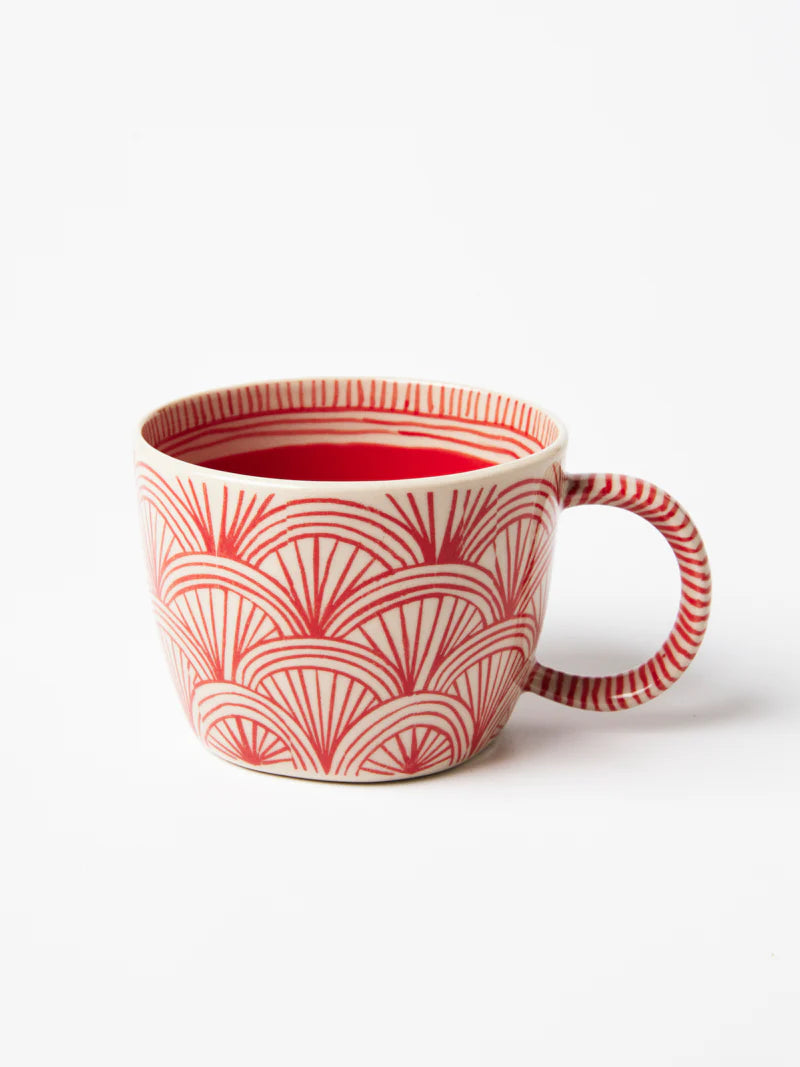 Caravan mug - Ruby
