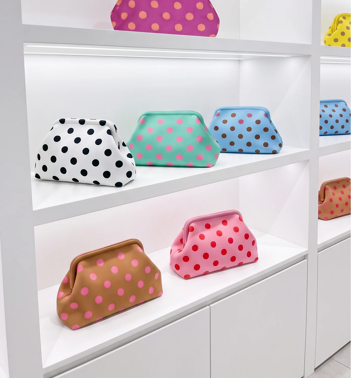 The Chloe - Apple / Neon Pink