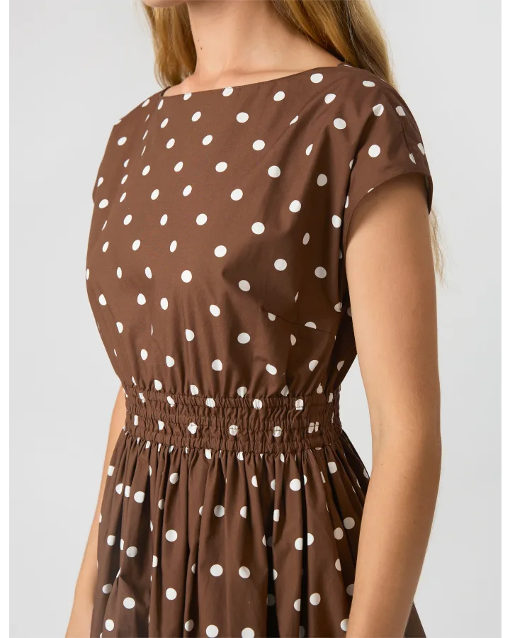 STELLA + GEMMA | Dion Dress - Chocolate Spot