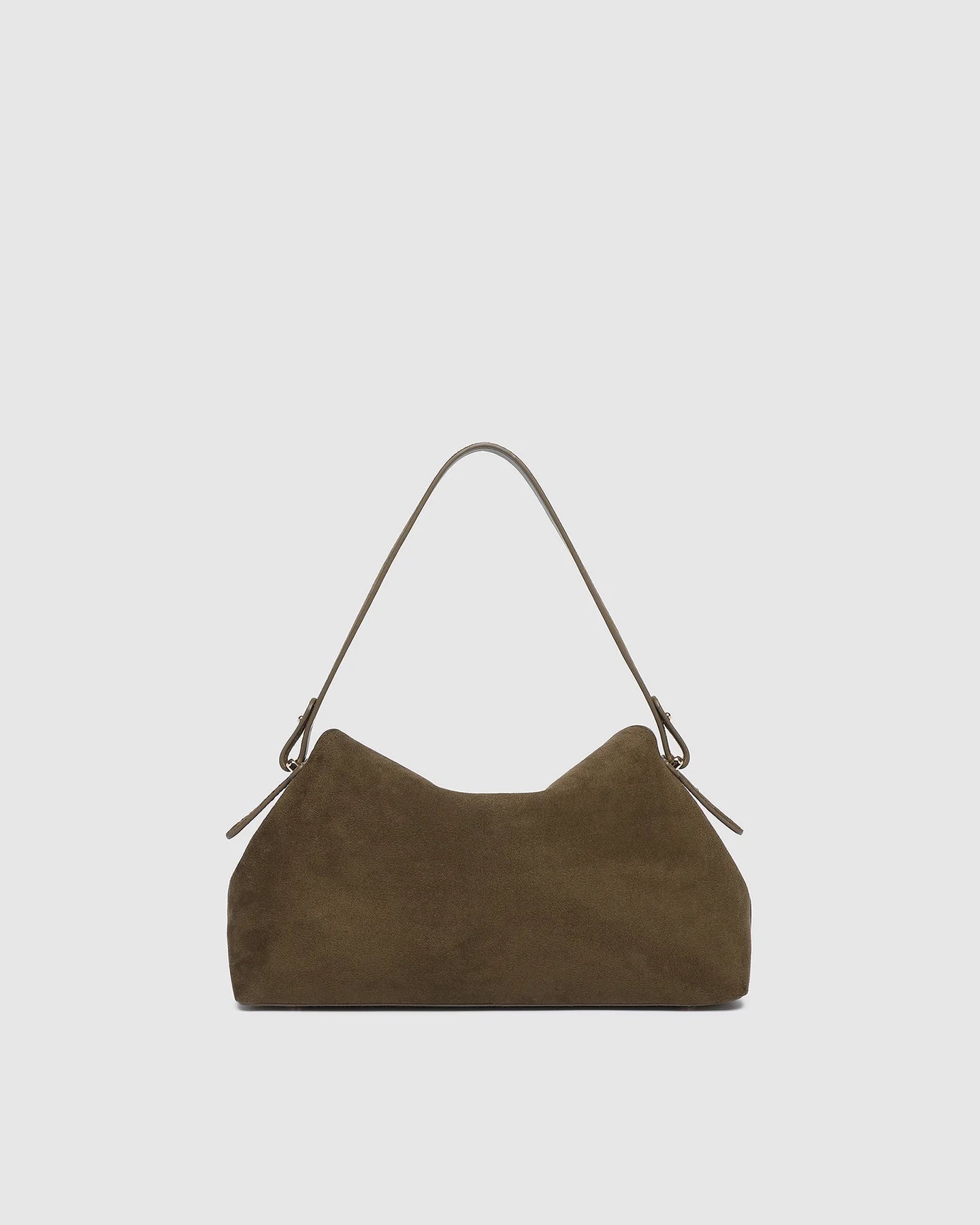 LOUENHIDE | Nicole Handbag - Suedette Olive