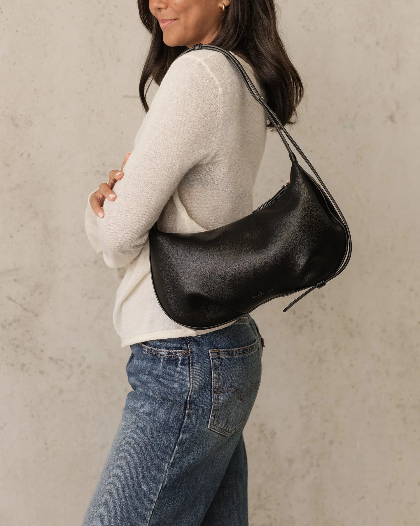 LOUENHIDE | Olivia Shoulder Bag - Black