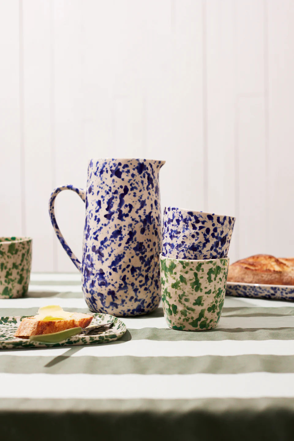 Splatter Jug - Blue
