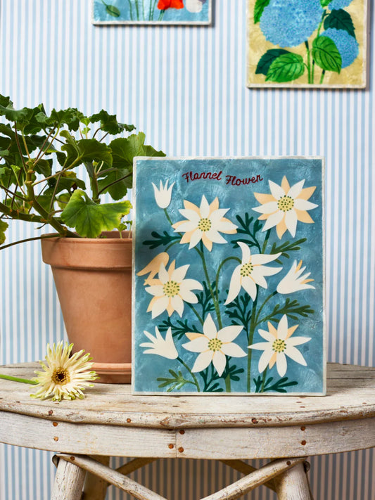 Market wall Art Flannel