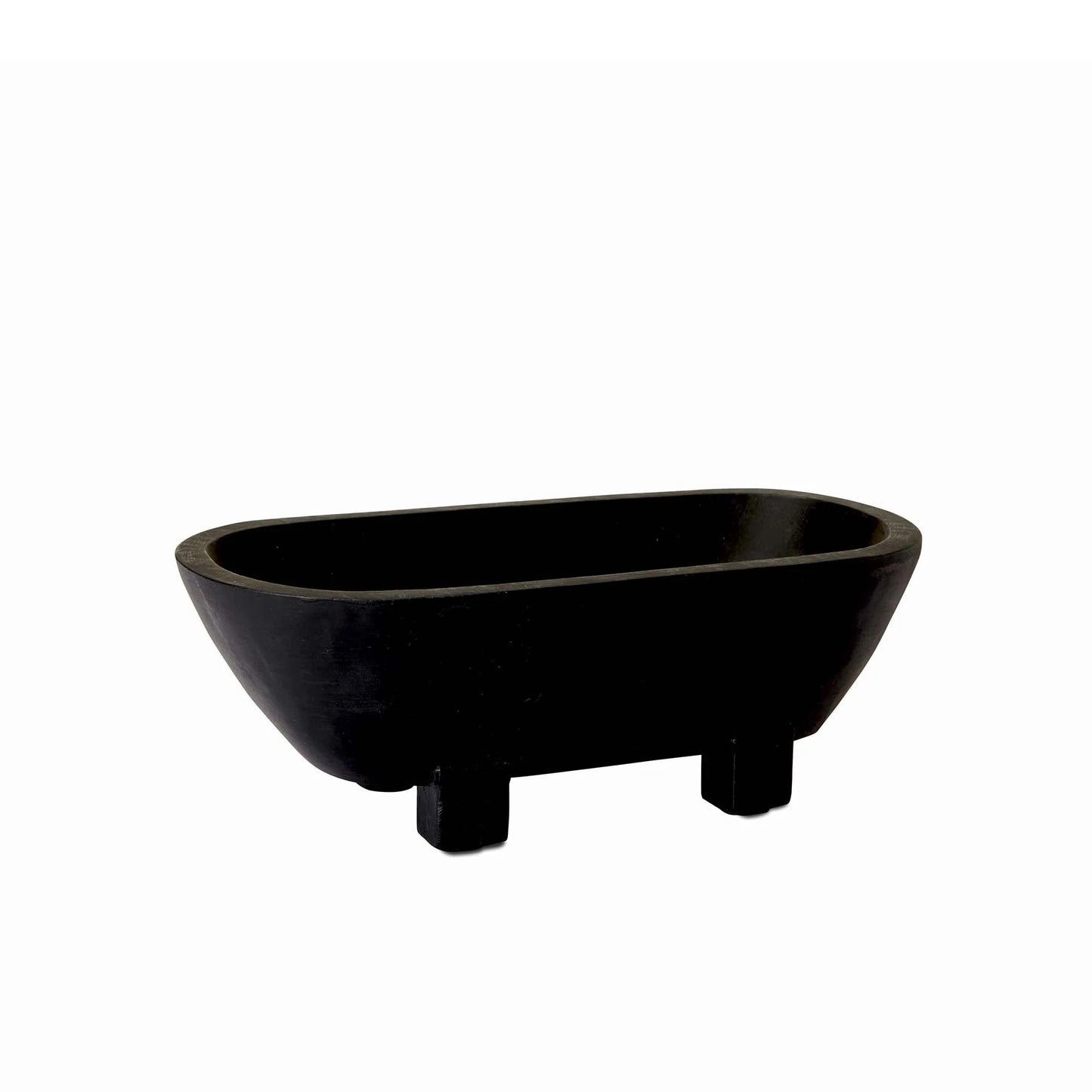 Maya Black footed Bowl