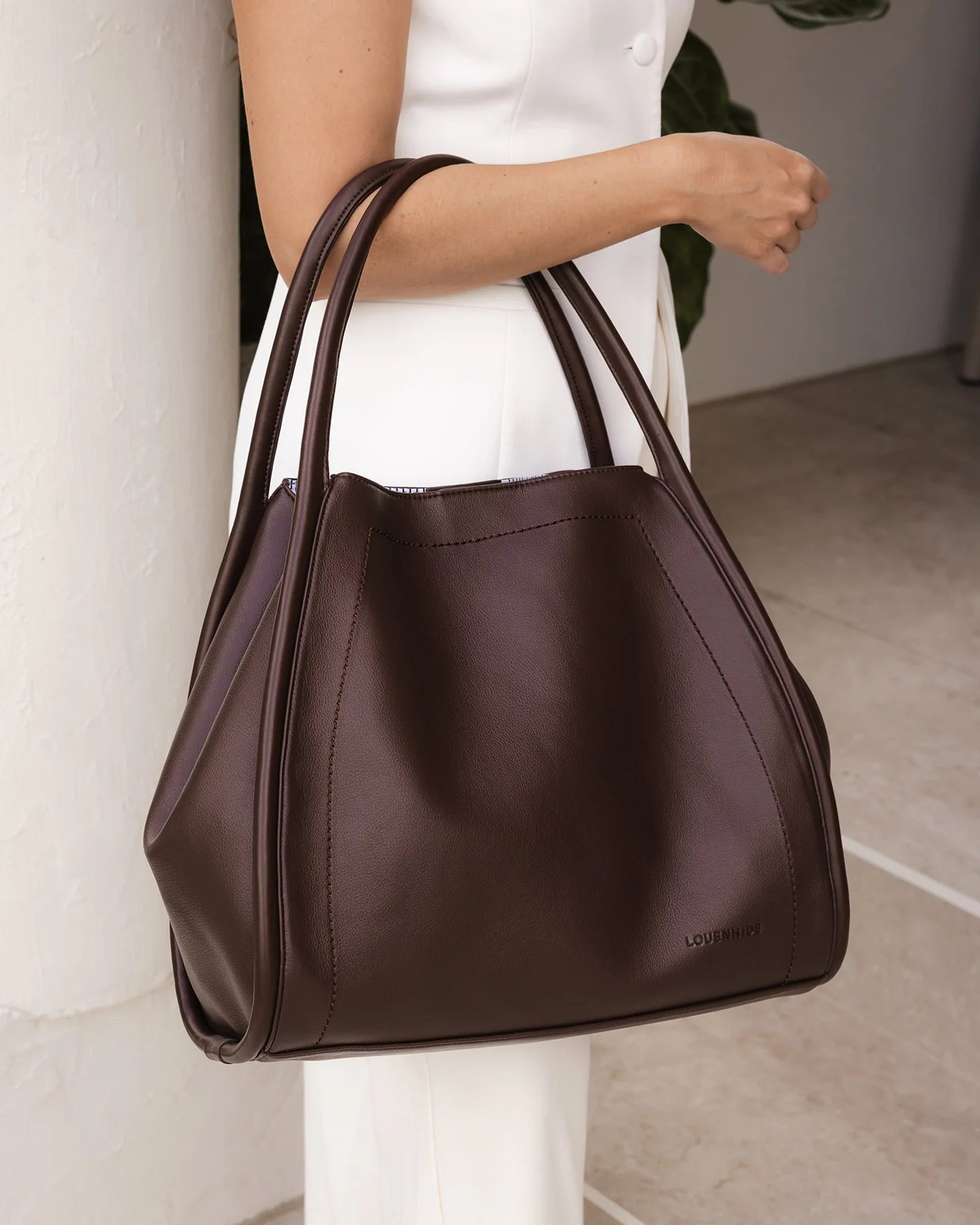 Sutton Shoulder Bag - Chocolate
