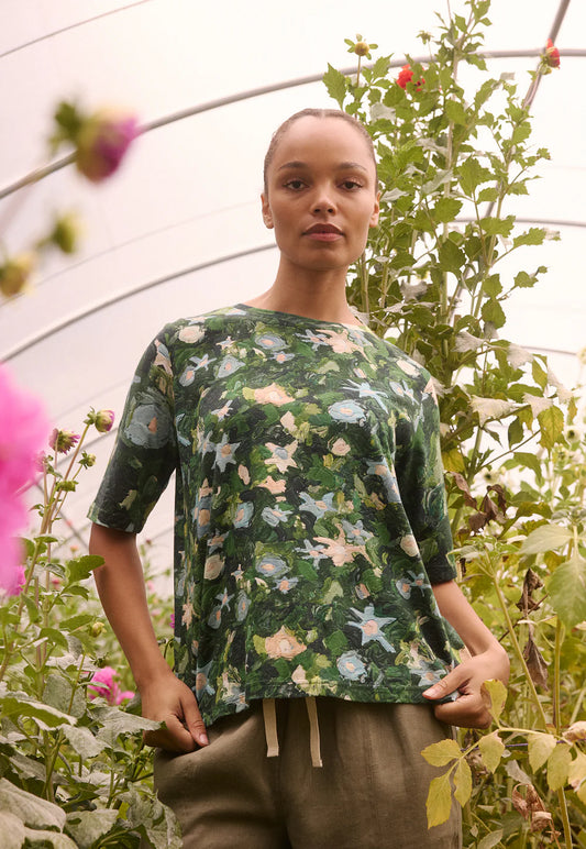 Grace tee - garden