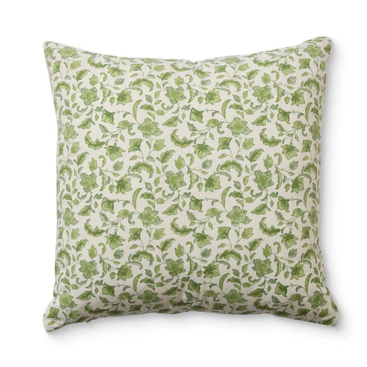 Floriana Cushion - Green