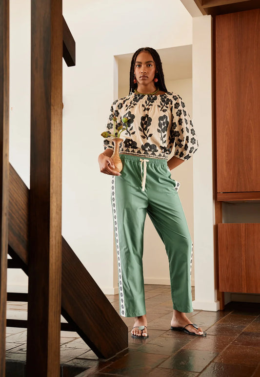 NANCYBIRD | Isla Pants - Forest