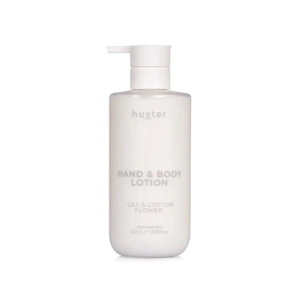 Hand & Body Lotion - Lily & Cotton Flower
