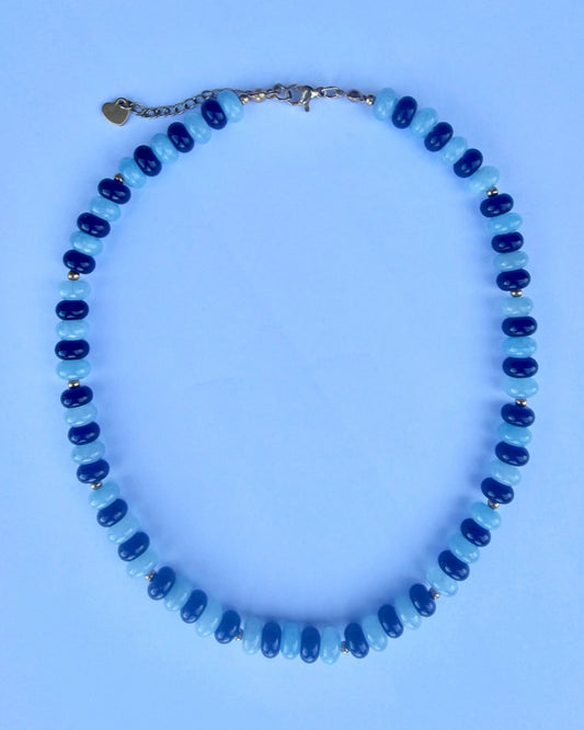 Happy Days Necklaces in Blues