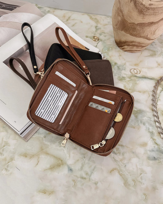 Eden Wallet - Saddle Cognac