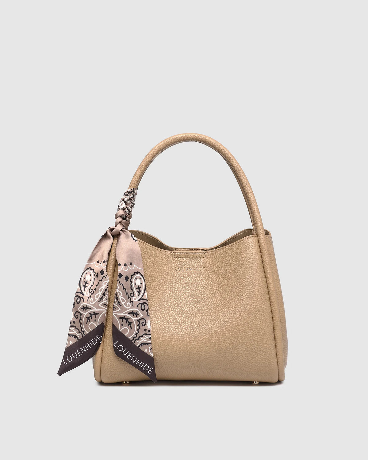 LOUENHIDE | Steffie Mini Tote Bag - Biscuit