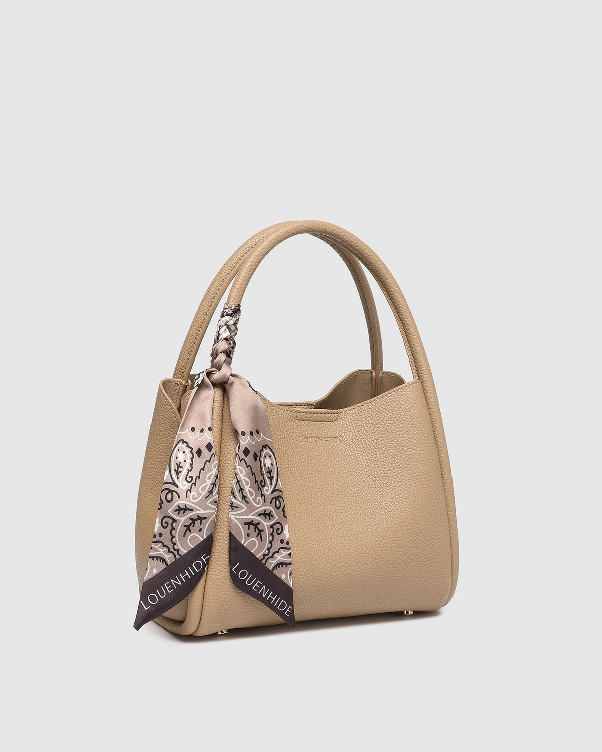 LOUENHIDE | Steffie Mini Tote Bag - Biscuit