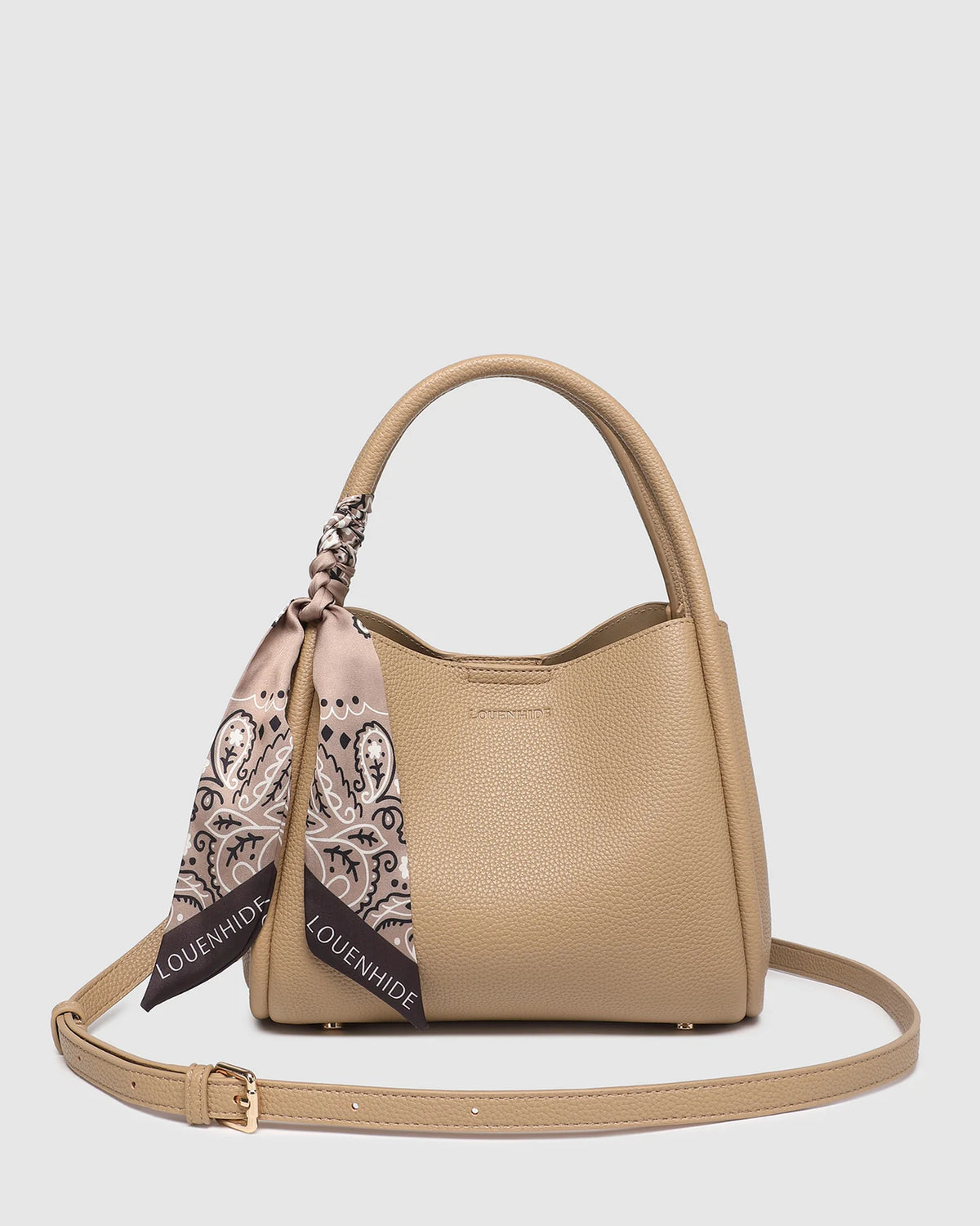 LOUENHIDE | Steffie Mini Tote Bag - Biscuit