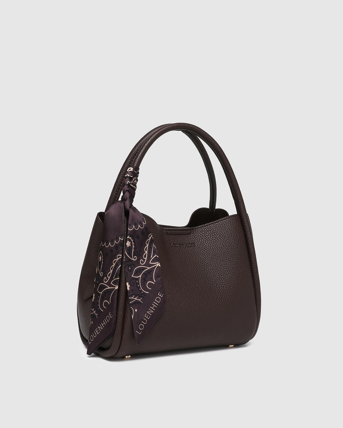 LOUENHIDE | Steffie Mini Tote Bag - Chocolate
