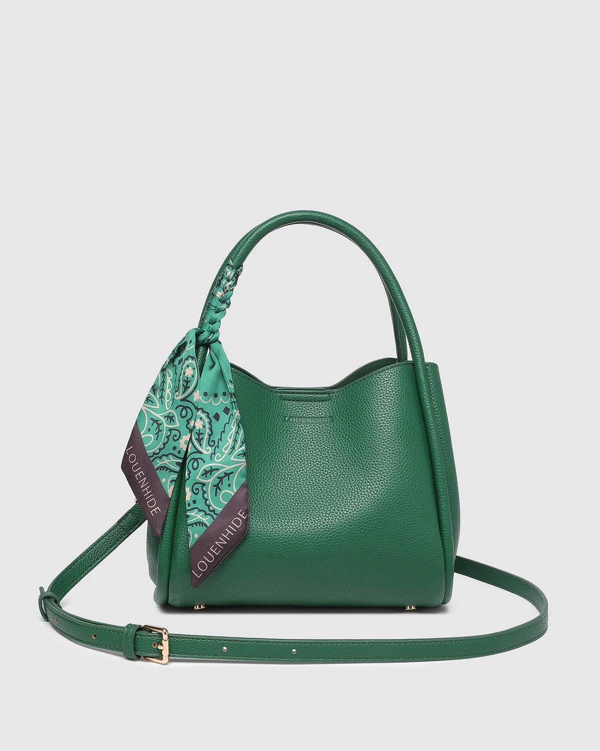 LOUENHIDE | Steffie Mini Tote Bag - Green