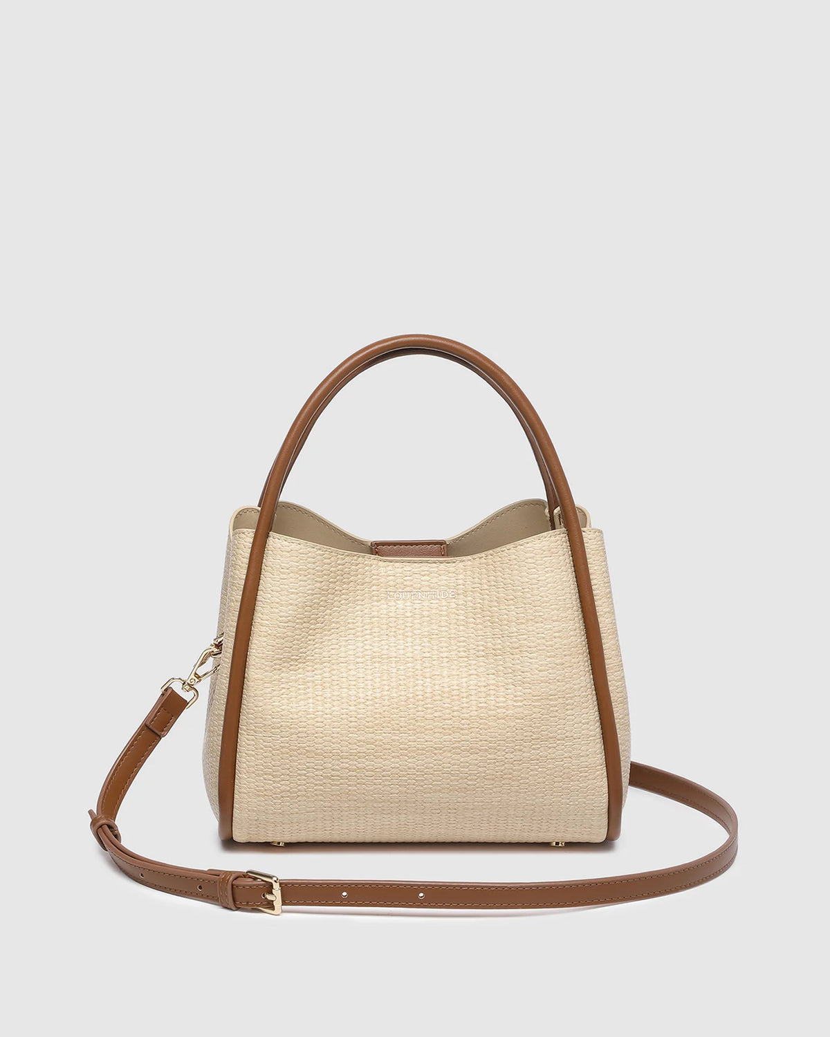 LOUENHIDE | Steffie Mini Tote - Natural Tan