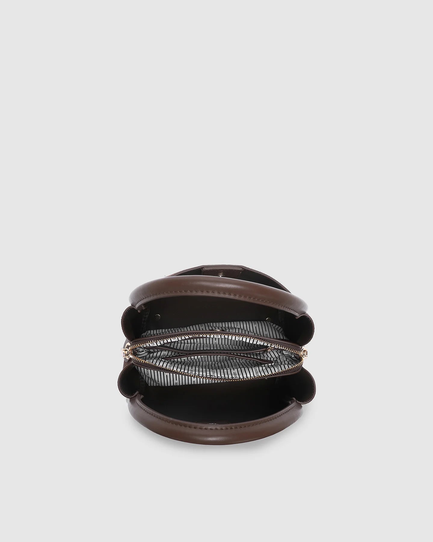 Steffie Suedette Mini Tote Bag - Chocolate