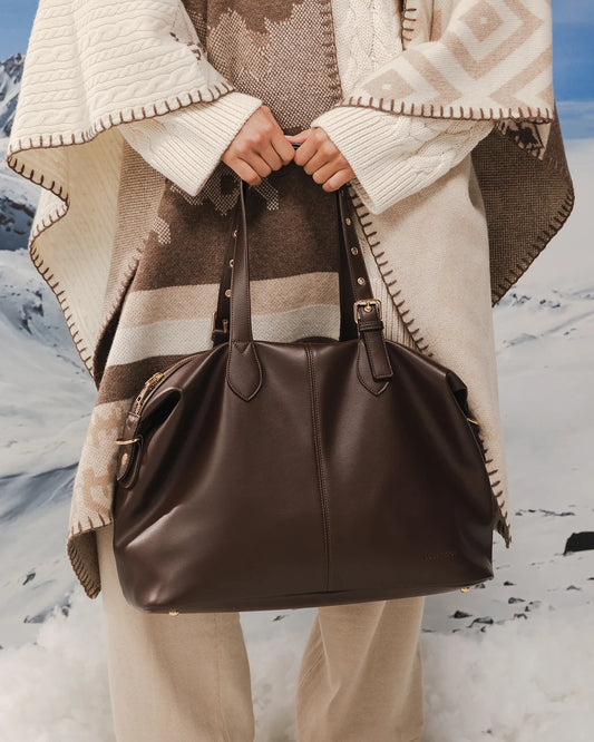 LOUENHIDE | Hampton Tote bag - Chocolate