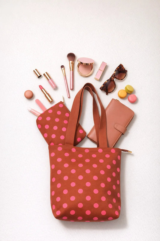 The Susie - Terracotta/Neon Pink
