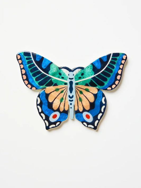 Canopy Butterfly Blue wall art