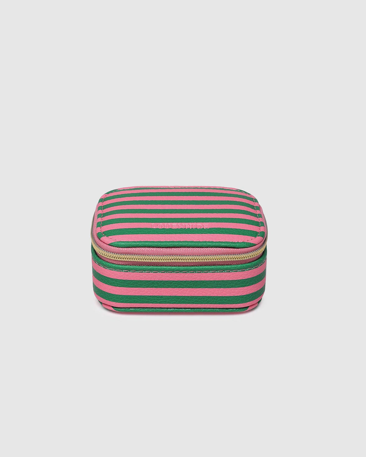 Suzie Jewellery Box - Green/ Pink