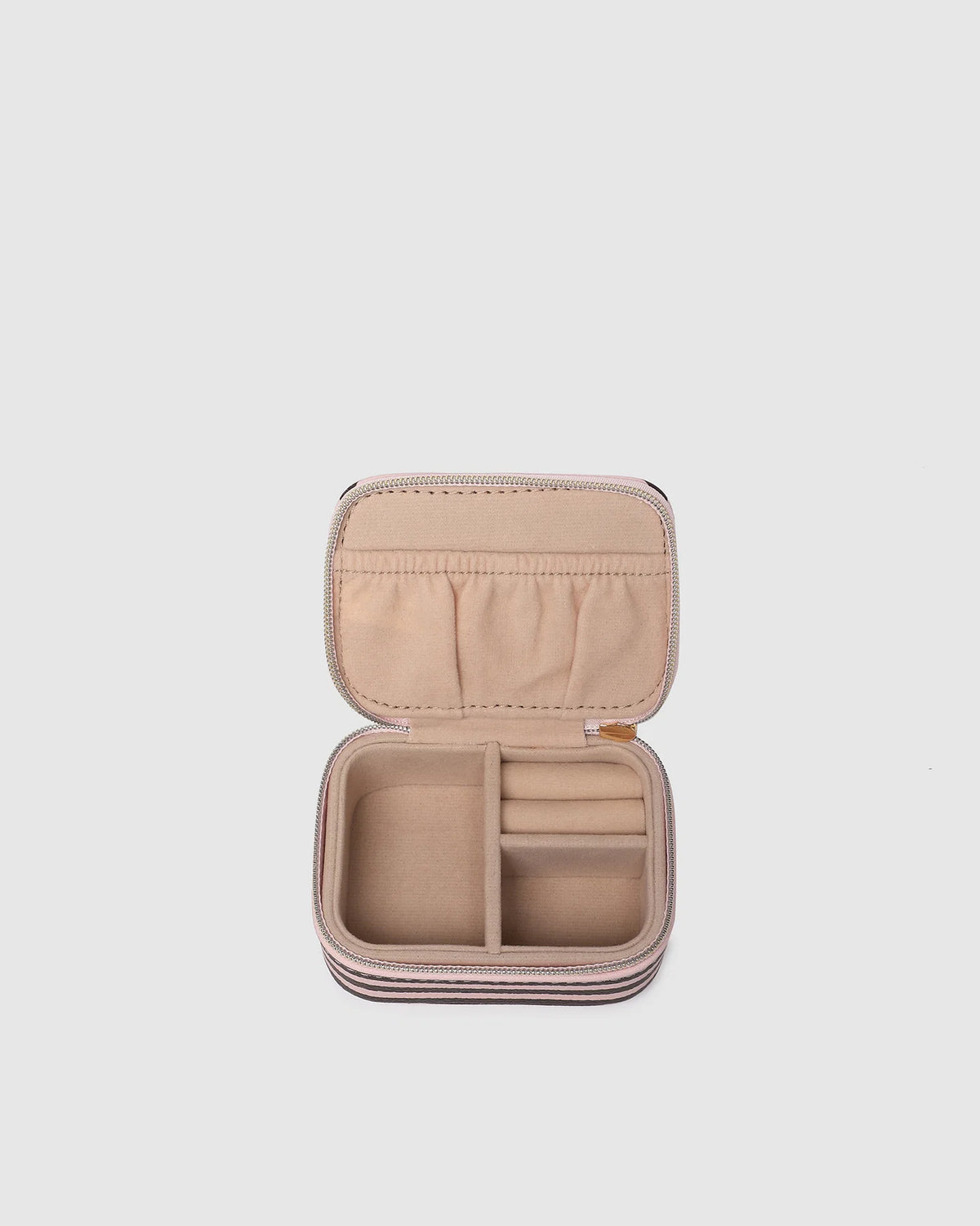 Suzie Jewellery Box - Pink/Choc