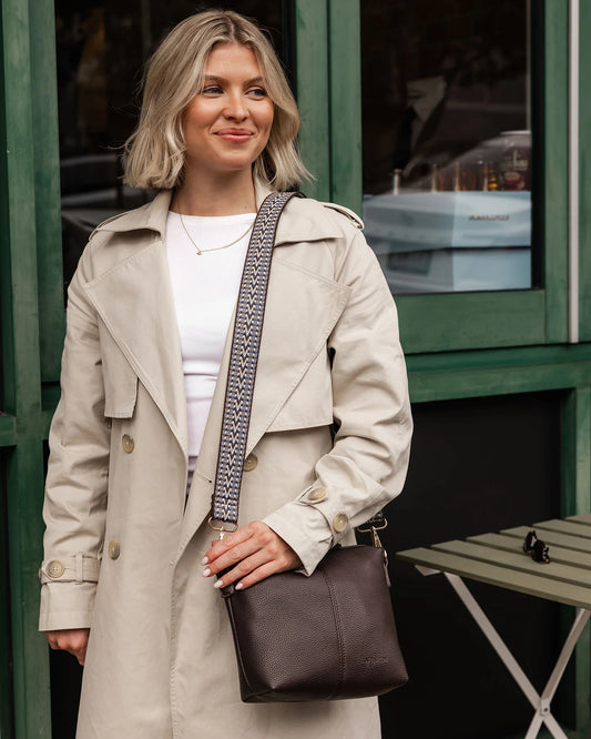Kasey Crossbody - Chocolate