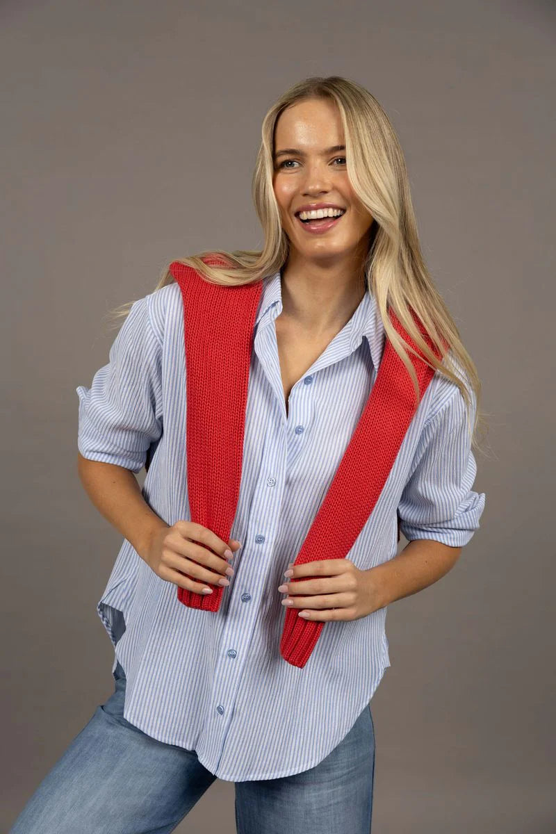Humidity Nala Shirt - Stiped Blue