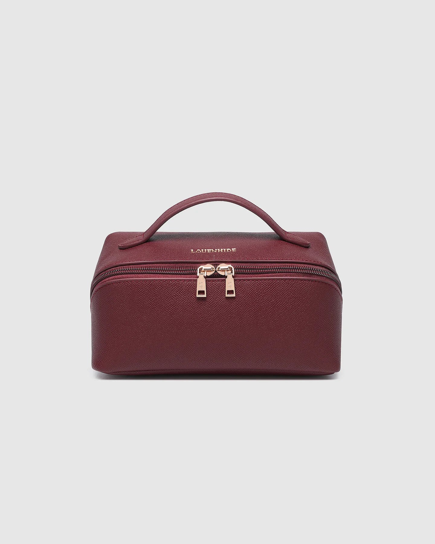 Ellis Makeup Bag - Burgundy