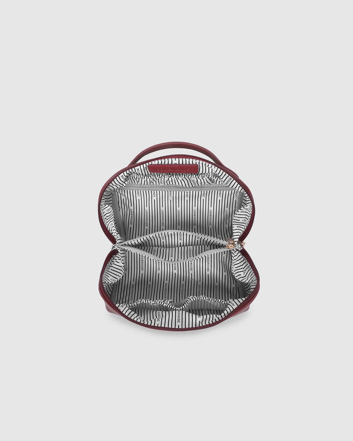 Ellis Makeup Bag - Burgundy