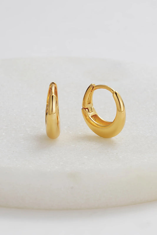 Cleo Hoop Small - Gold