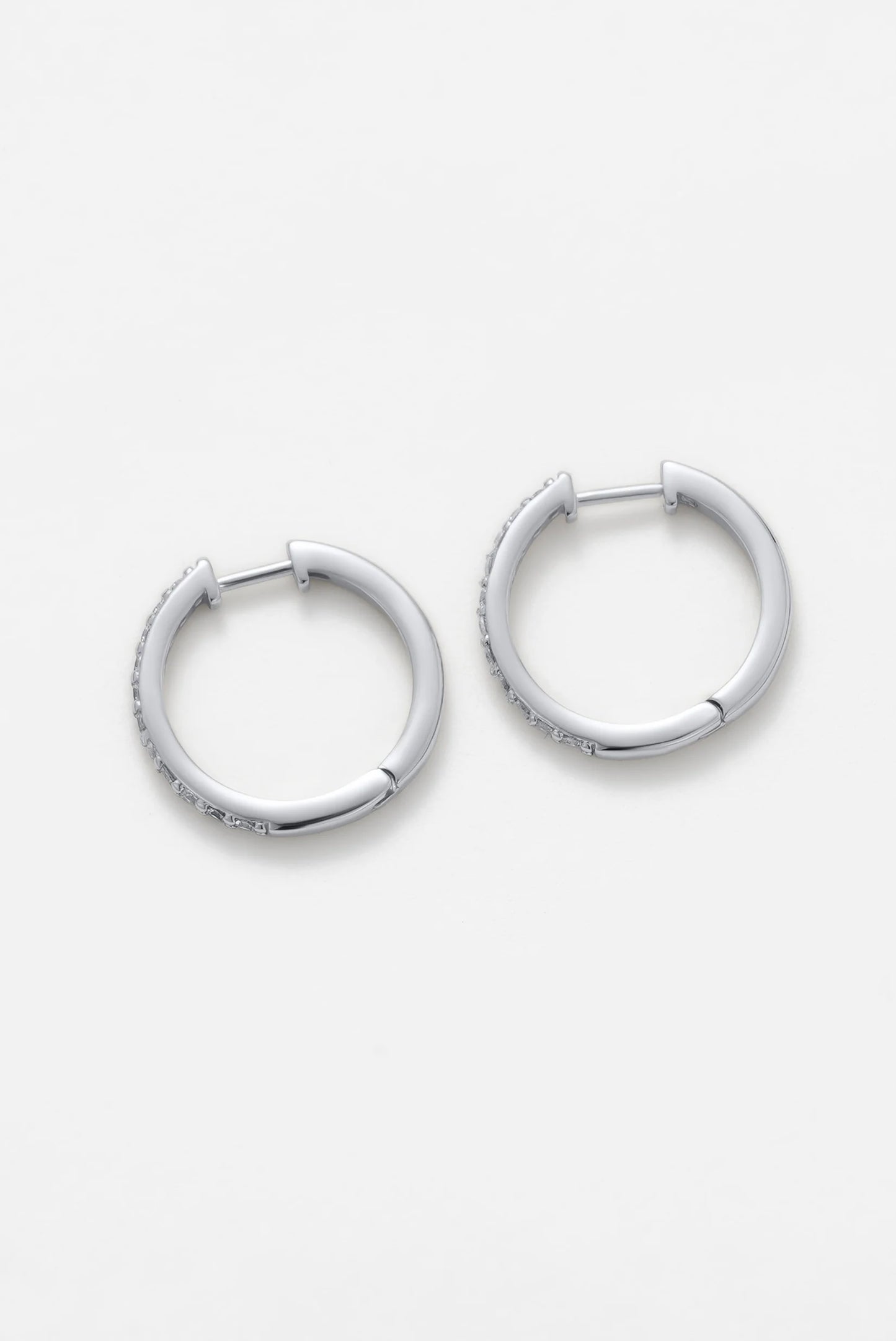 Catalina Hoop - Silver