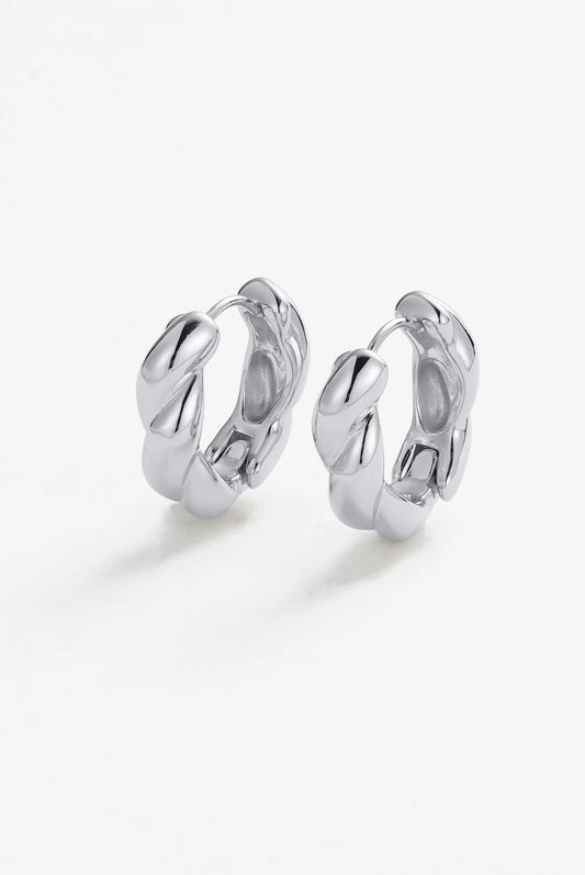 Maya Huggies - Silver
