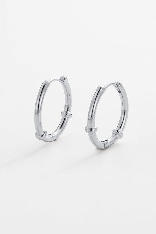Zafino | Tessa Hoop - Silver