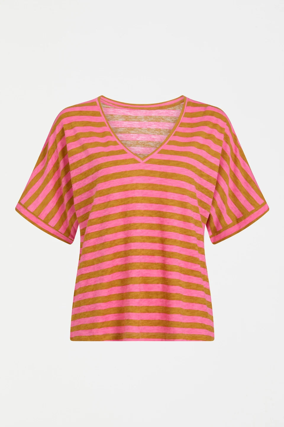 ELK | Seter Organic V Tee - Honey Gold Pink