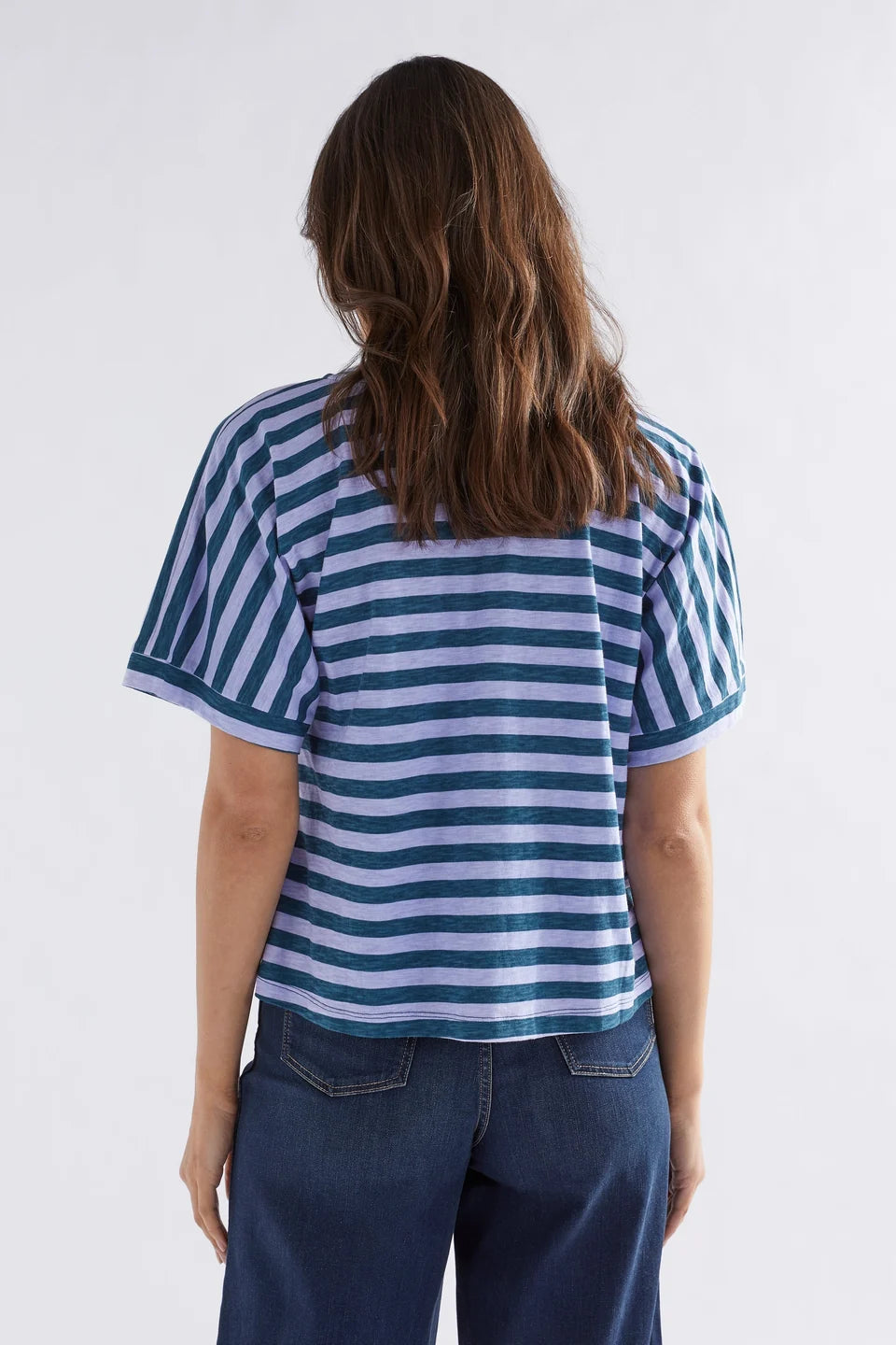 ELK | Seter Organic V Tee - Peacock Haze
