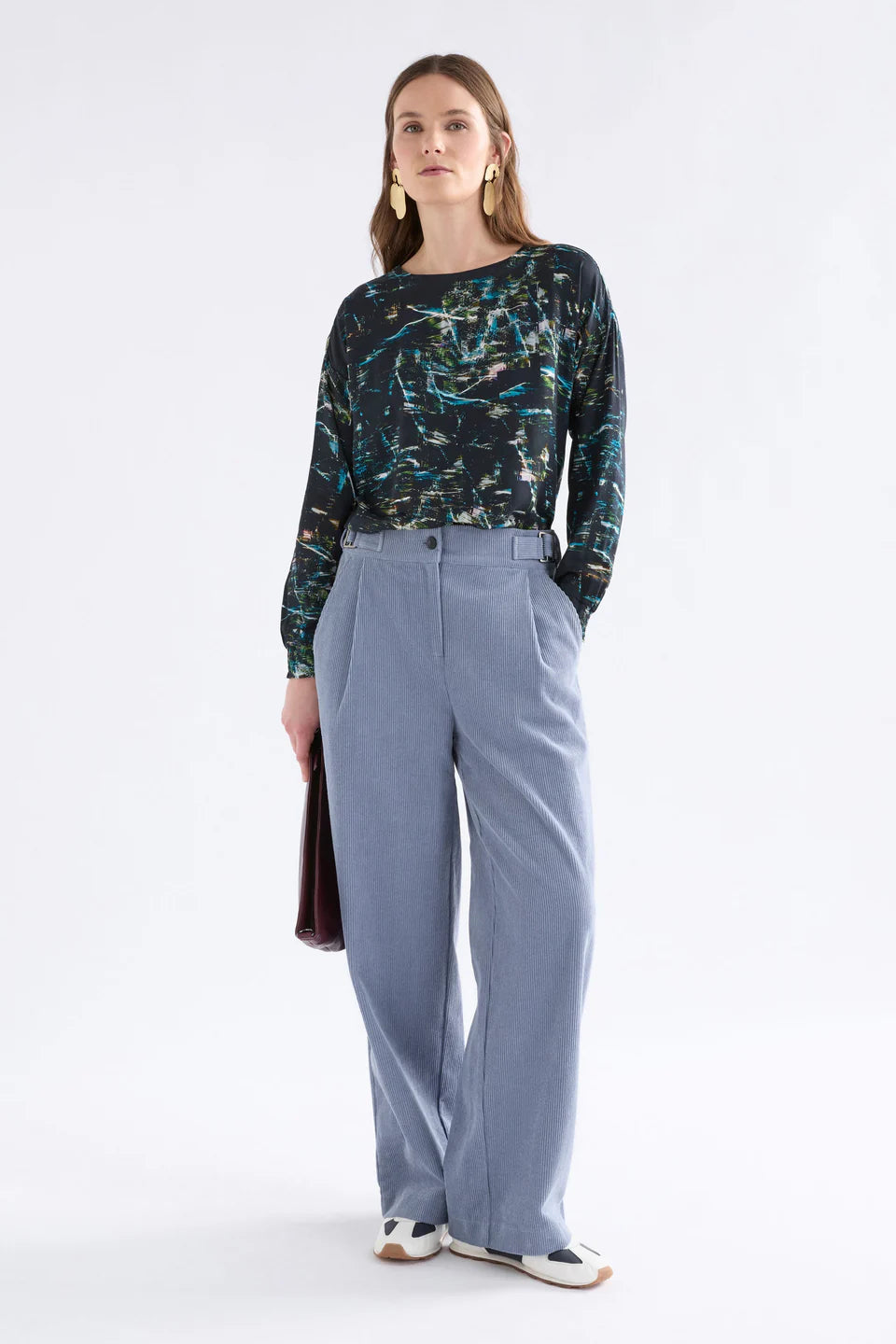 ELK | Noemi Cord Pant - Ice Blue