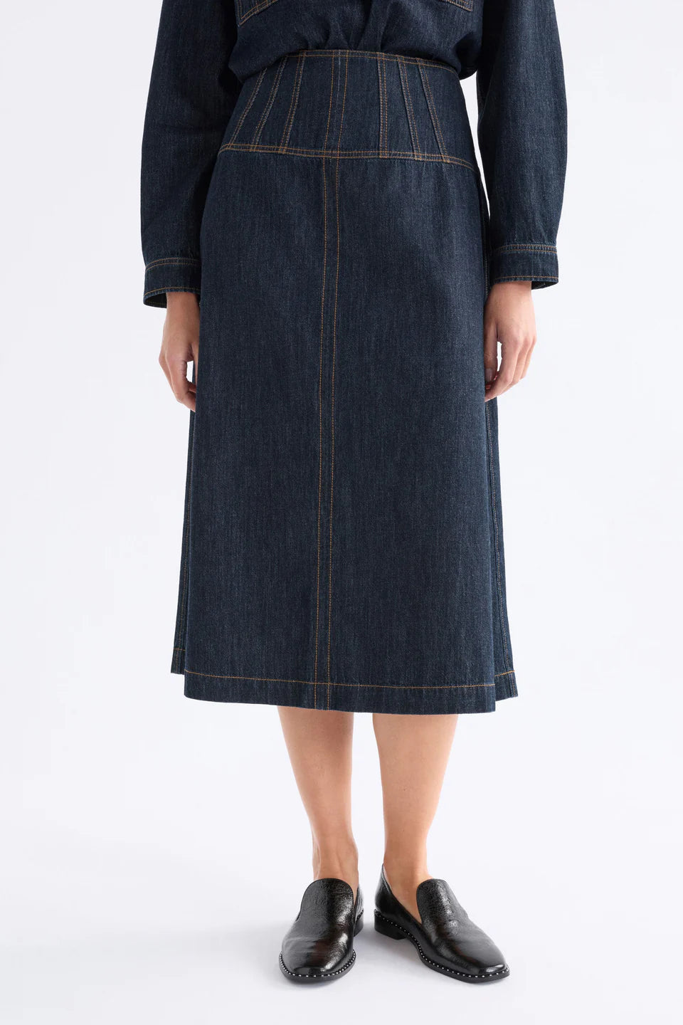 ELK | Valor skirt - Dark Blue Wash