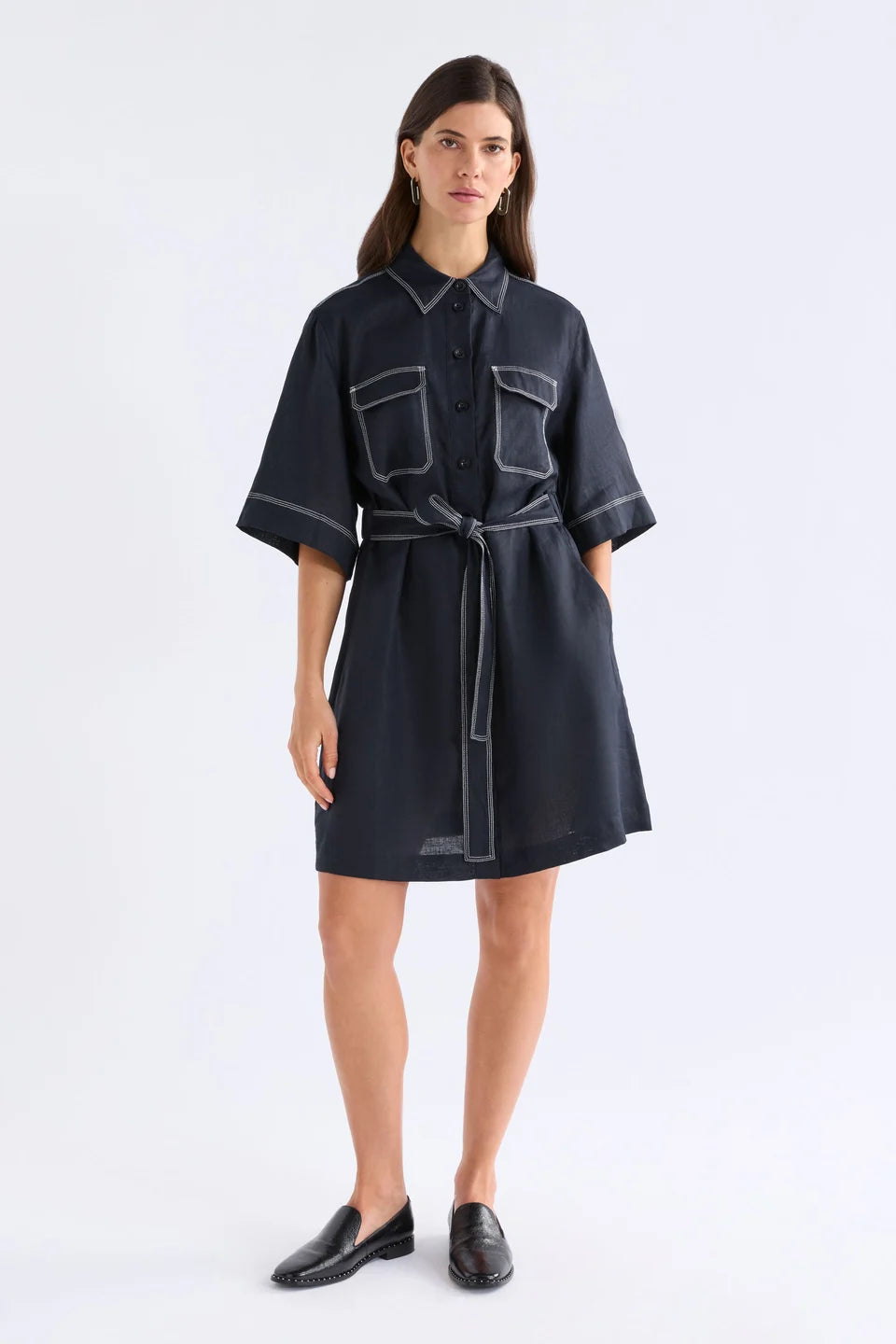 ELK | Sonnen Dress - Midnight