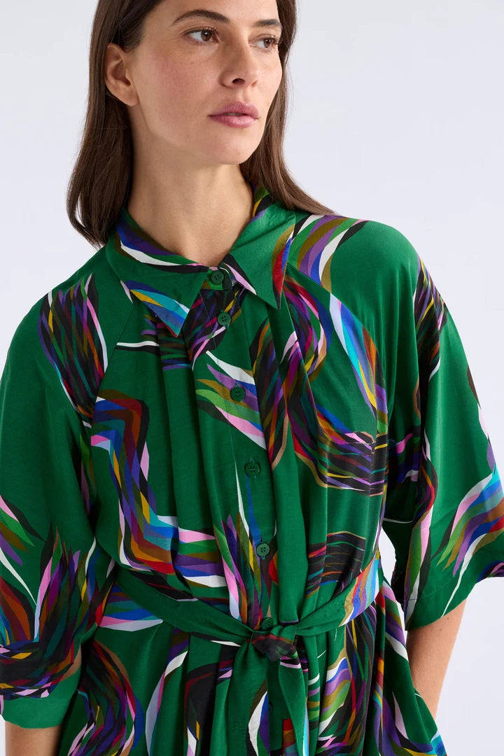 ELK | Metz Short Dress - Facet Print