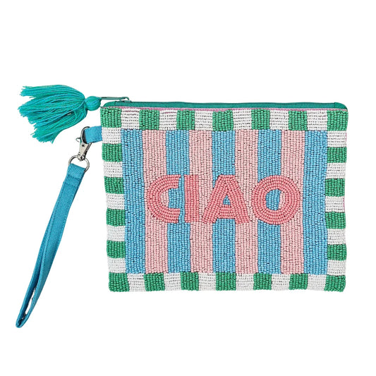 Beaded Clutch -Ciao