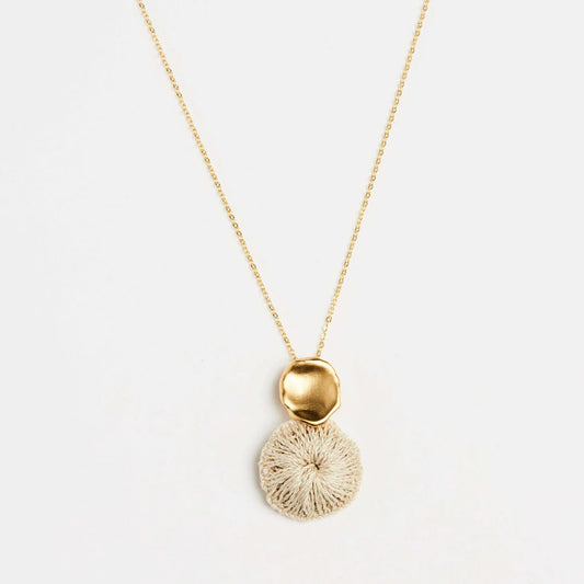 Handwoven Amaki Necklace - Gold