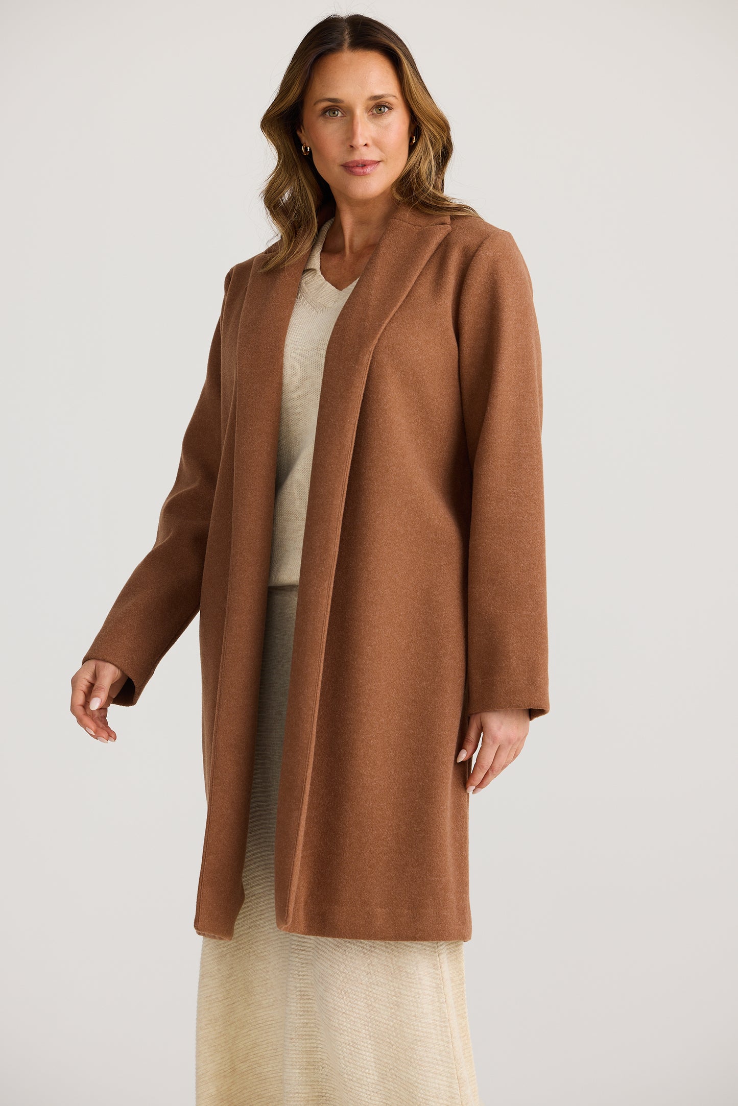 Bella coat - Chestnut