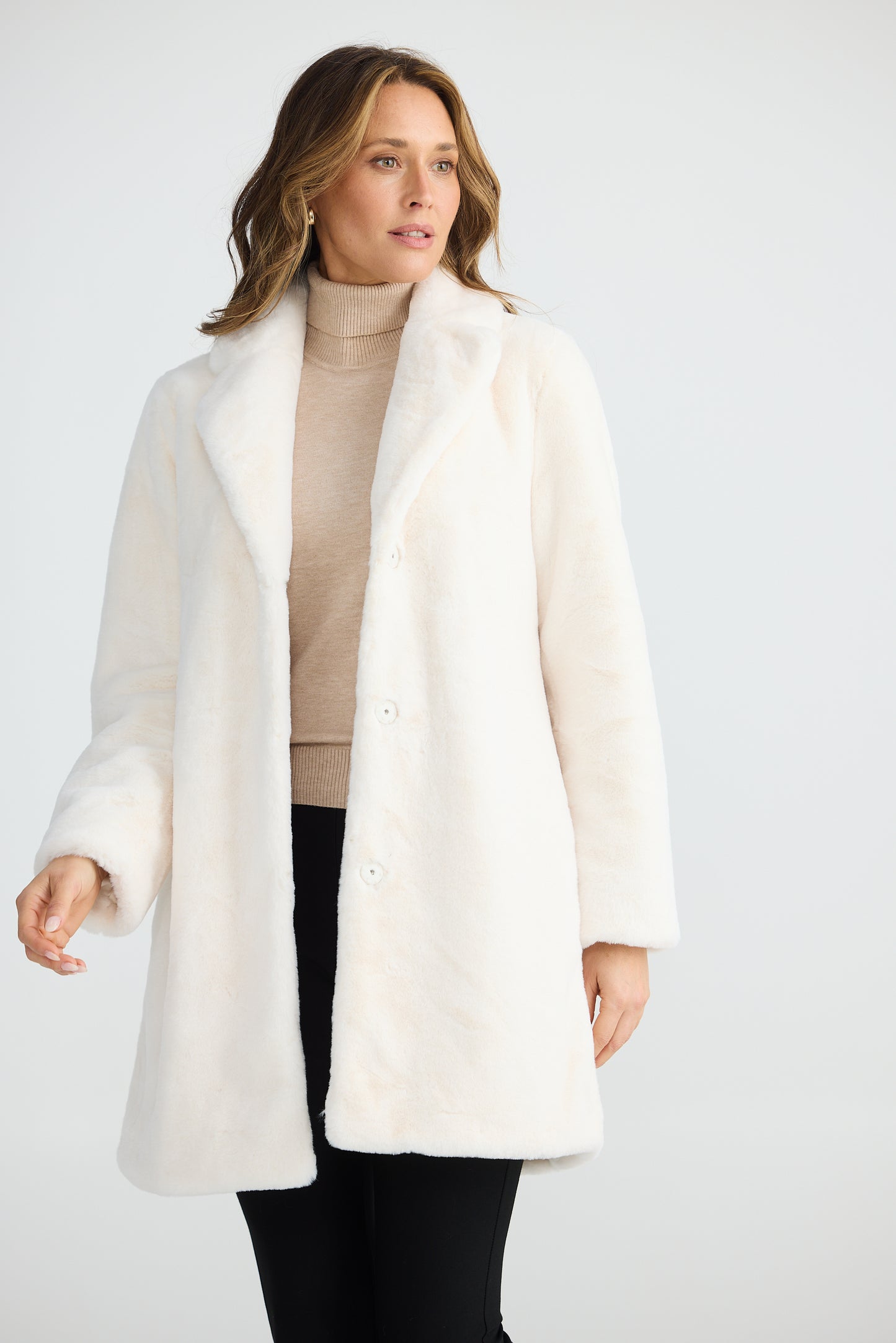 Jungle Coat - Winter White