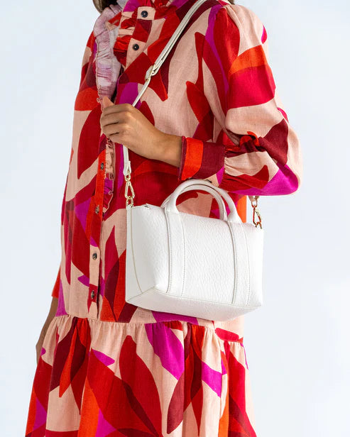 Elms + King Baby Messina Tote - Chalk