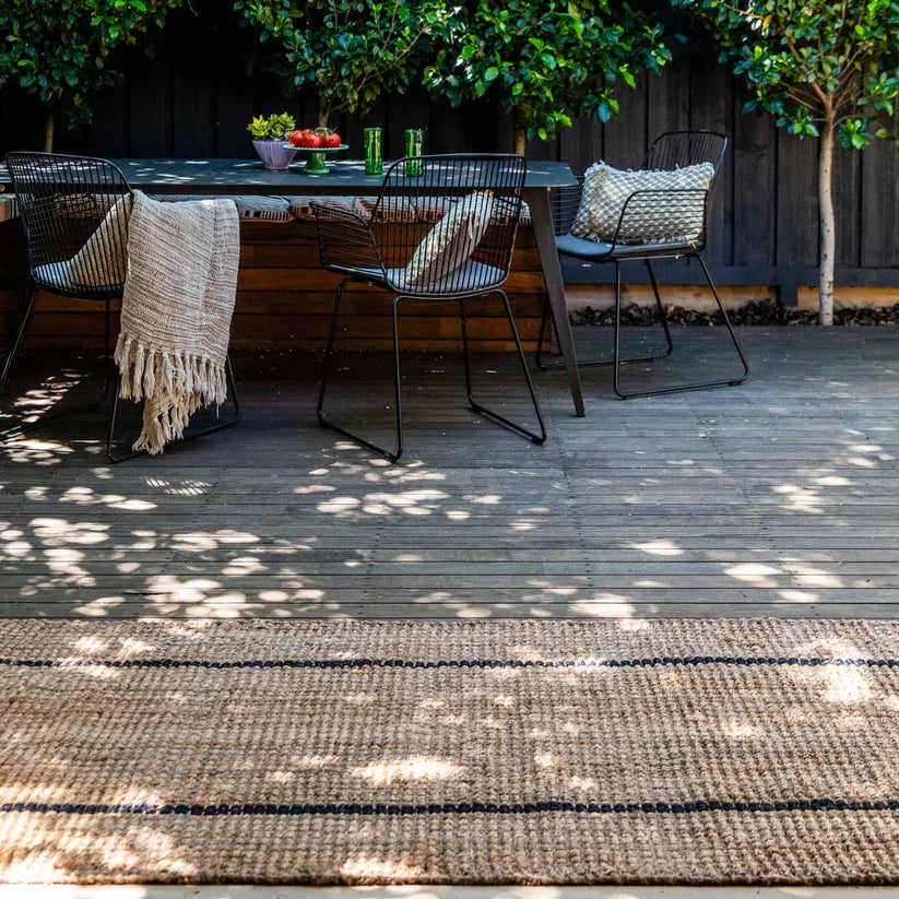 Bailey Stripe Jute Rug