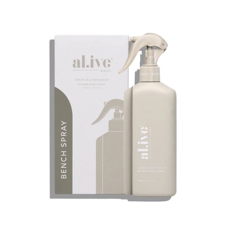 al.ive Kitchen Bench Spray - Lemon & Pomegranate