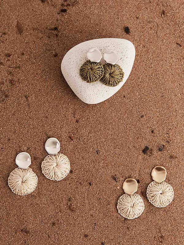 Amaki Silver Earings