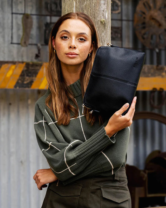 Elms & KIng Burbank Crossbody Large - Black